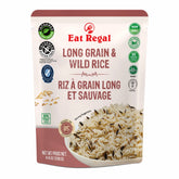 Eat Regal Ancient Long Grain & Wild Rice, 8.8 oz, Pack of 6, Ready in 90 Seconds, Non-GMO, Kosher, Halal - Regal Kitchen Store